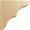 Ekena Millwork 1 3/4"W x 7 1/2"D x 7 1/2"H Stratford Wood Bracket, Red Oak BKTW02X08X08STRO - alternate 4